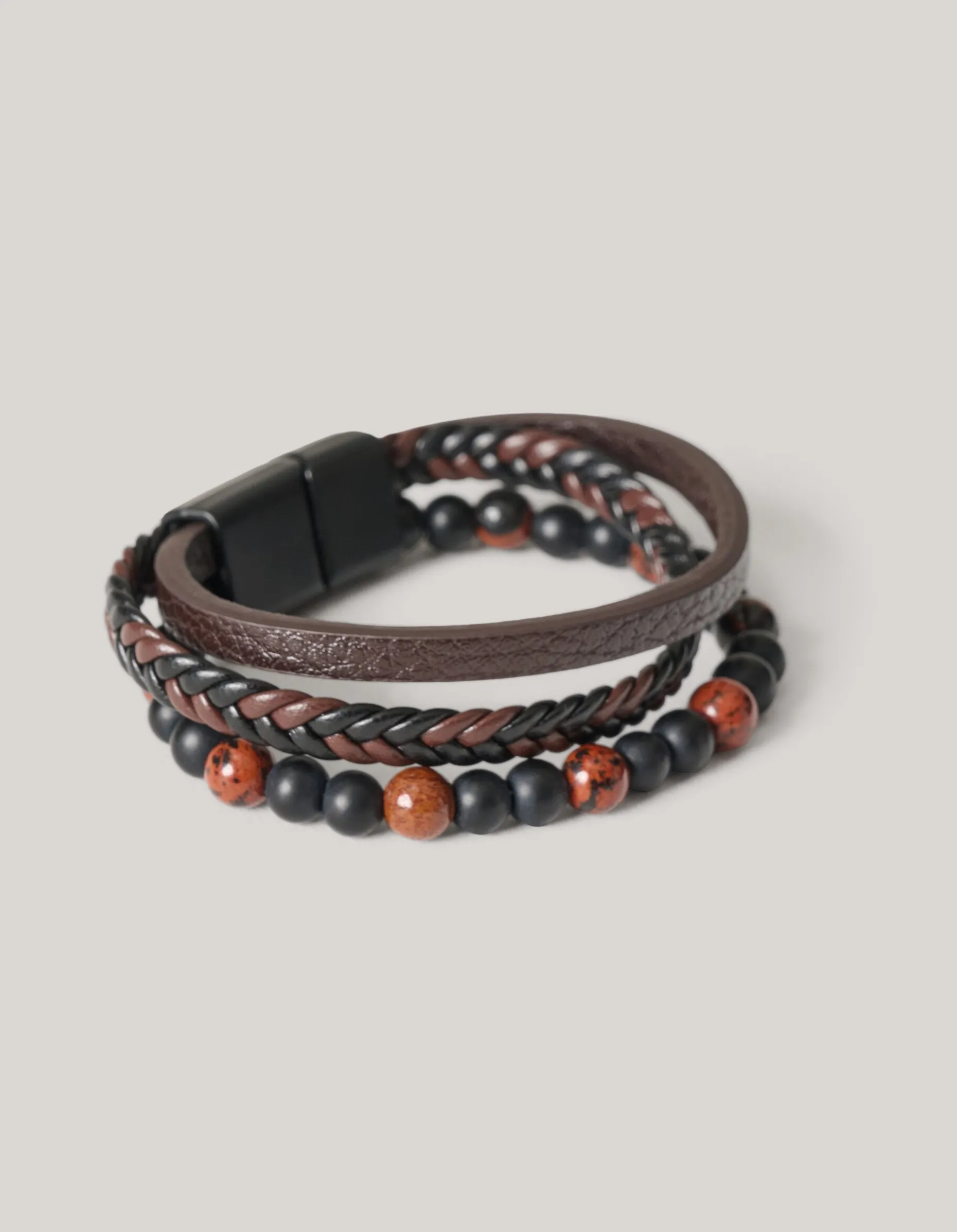 Armbanden Set Bruin