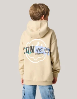 Artwork Hoodie Zand