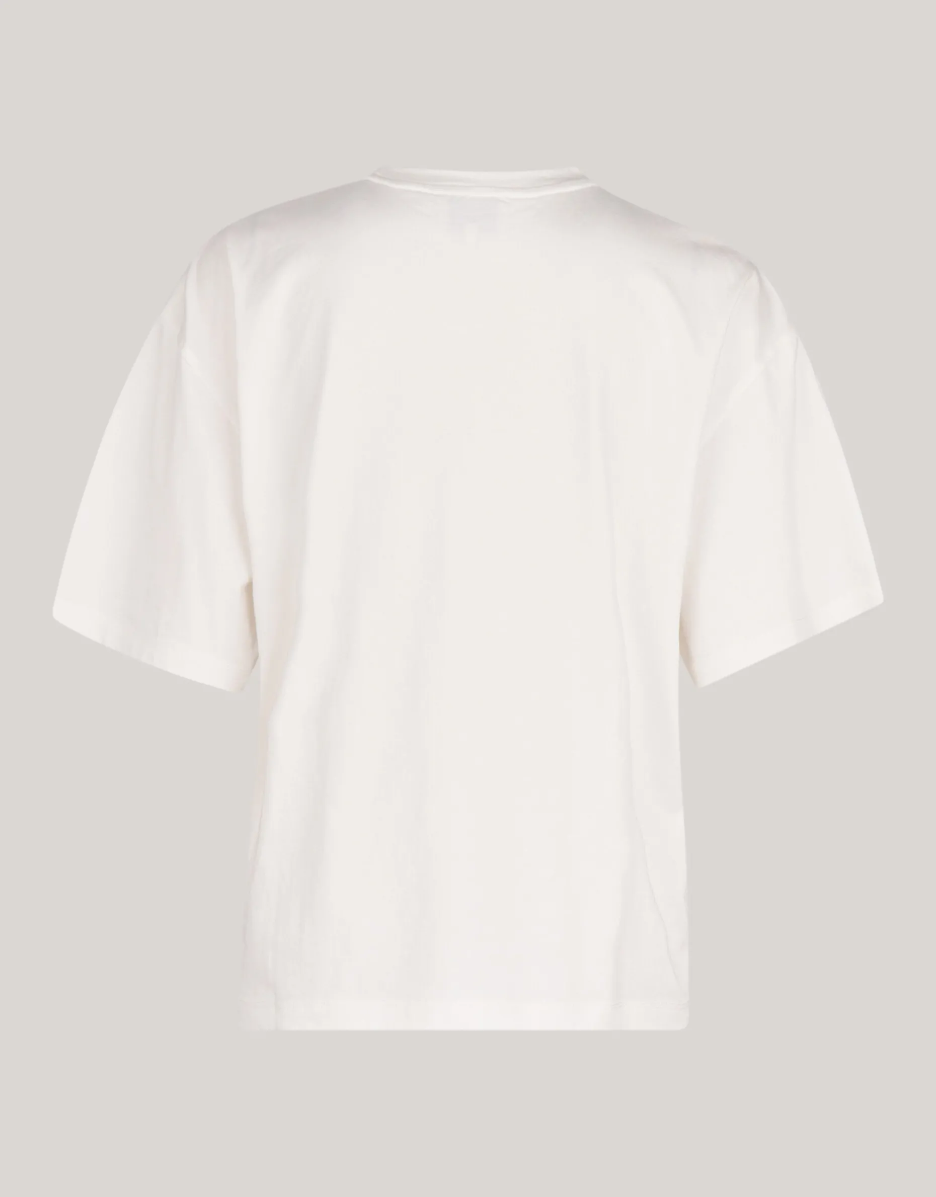 Artwork Strass T-shirt Wit