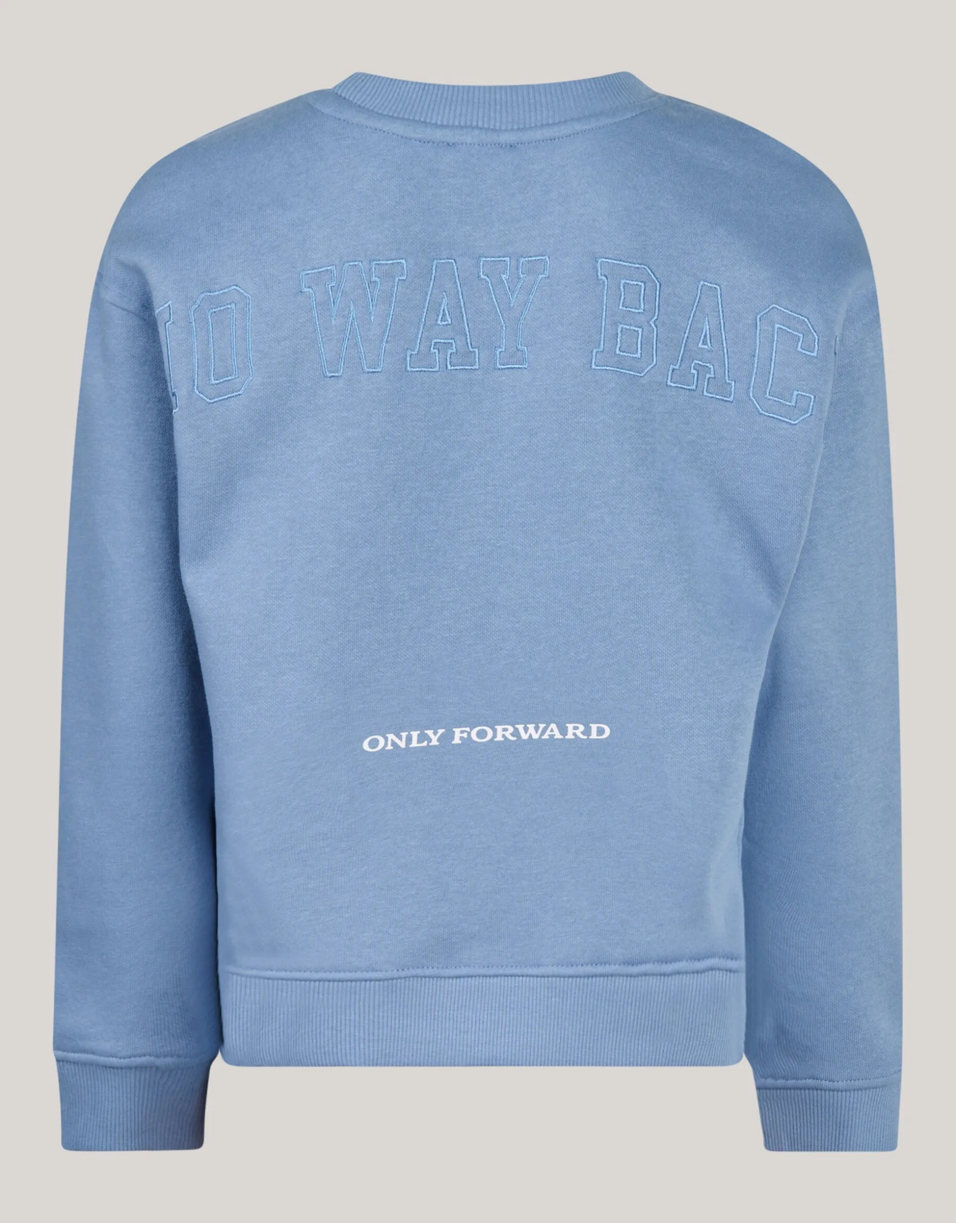 Artwork Sweater Blauw