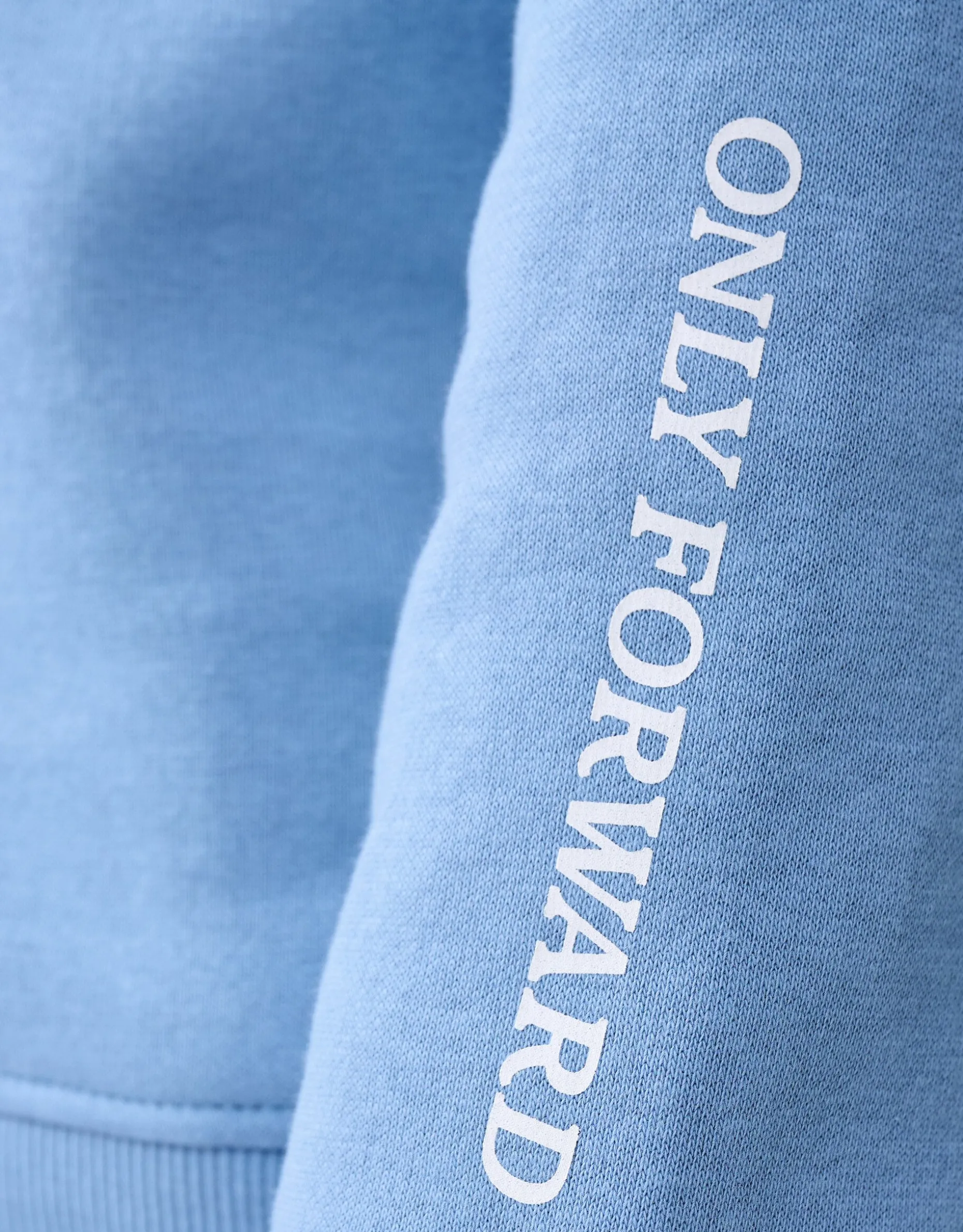 Artwork Sweater Blauw
