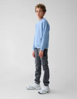 Artwork Sweater Blauw