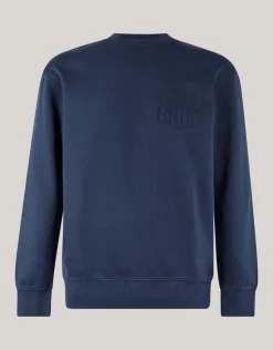 Artwork Sweater Donkerblauw