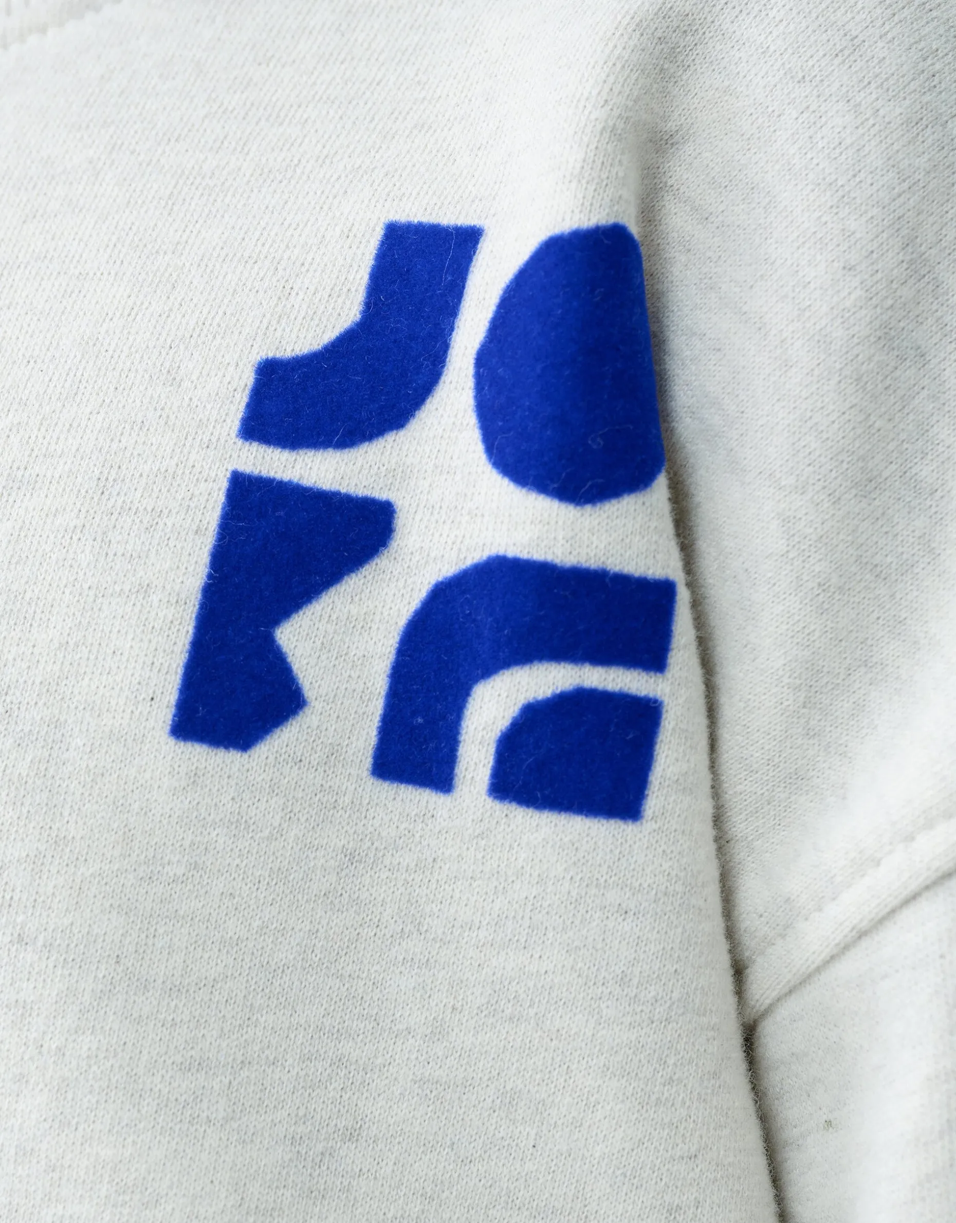 Artwork Sweater Lichtgrijs