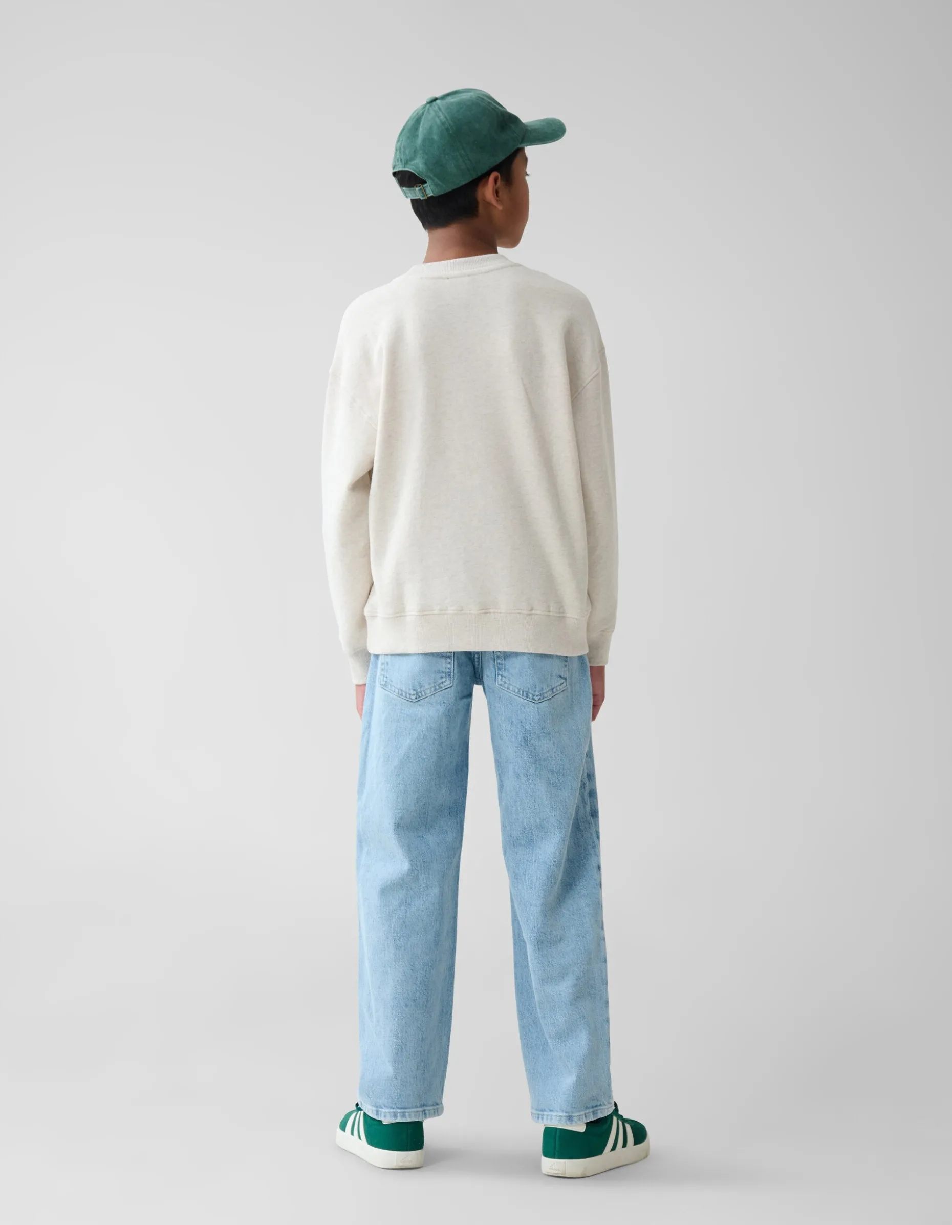 Artwork Sweater Lichtgrijs