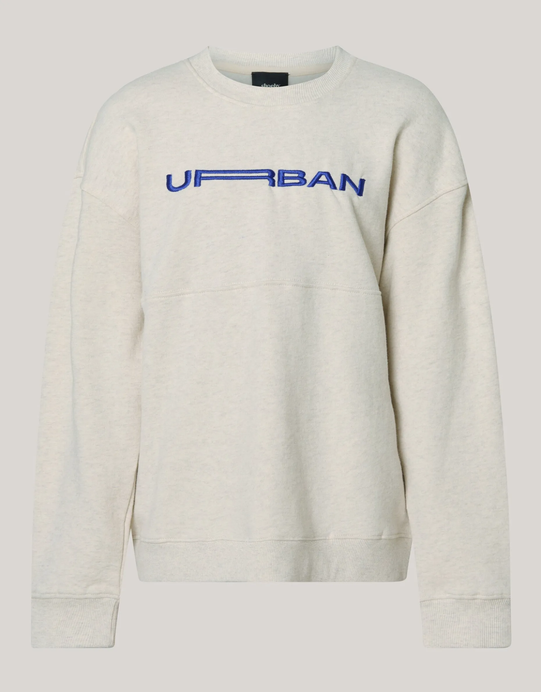 Artwork Sweater Lichtgrijs