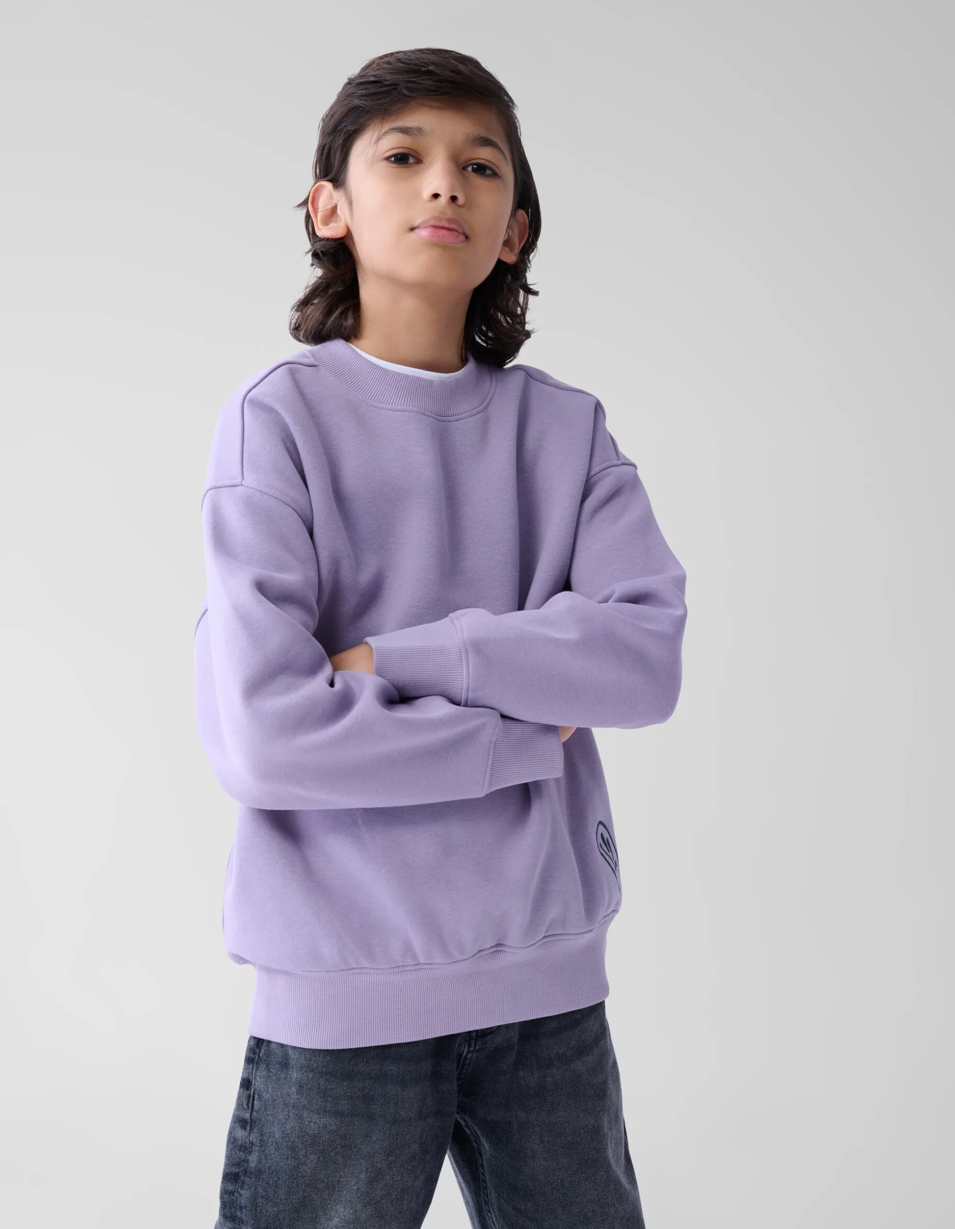 Artwork Sweater Lichtpaars