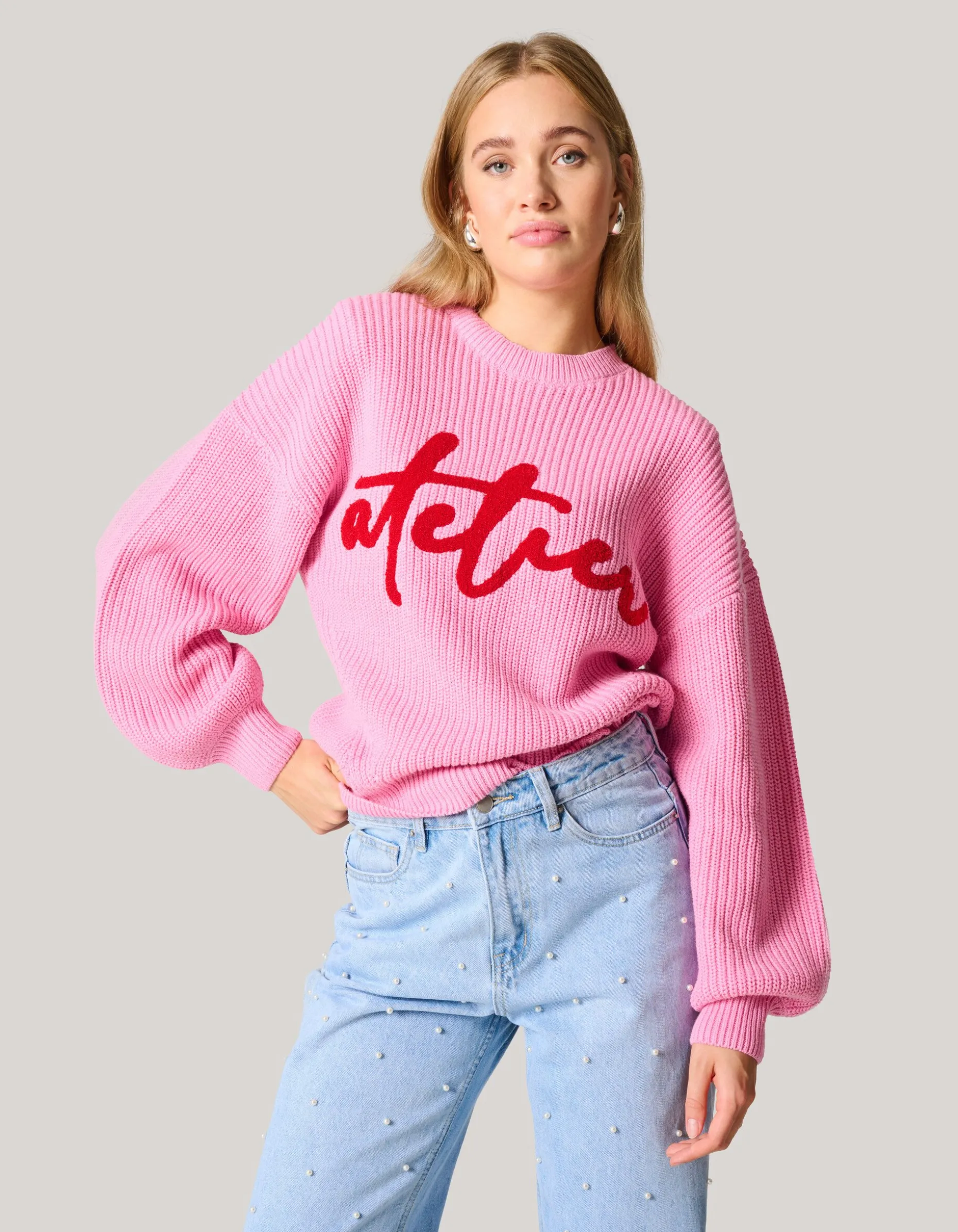 Artwork Trui Roze