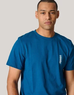 Artwork T-shirt Donkerblauw