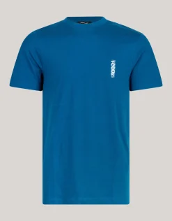 Artwork T-shirt Donkerblauw