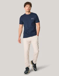 Artwork T-shirt Donkerblauw