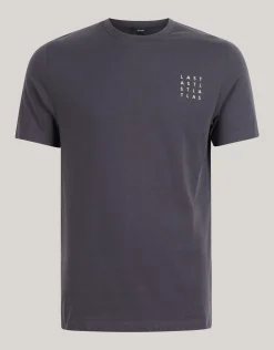 Artwork T-shirt Donkergrijs
