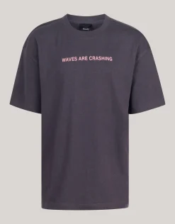 Artwork T-shirt Donkergrijs