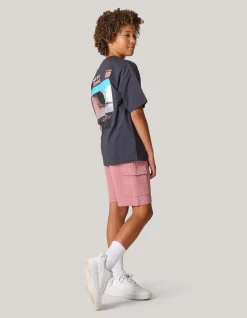 Artwork T-shirt Donkergrijs