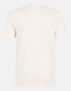 Artwork T-shirt Gebroken Wit
