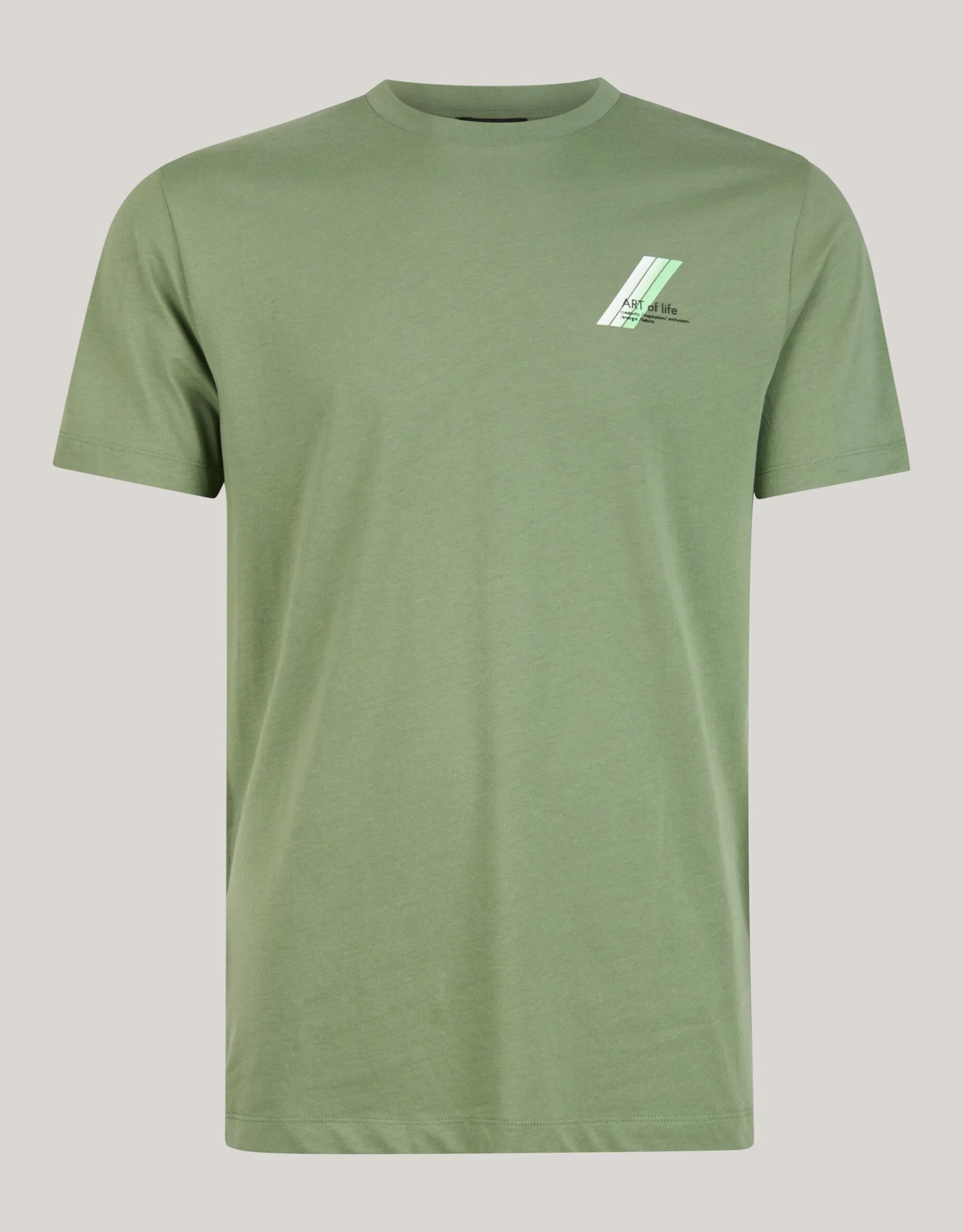 Artwork T-shirt Groen
