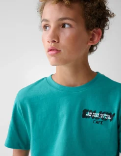 Artwork T-shirt Groen