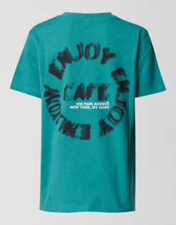 Artwork T-shirt Groen