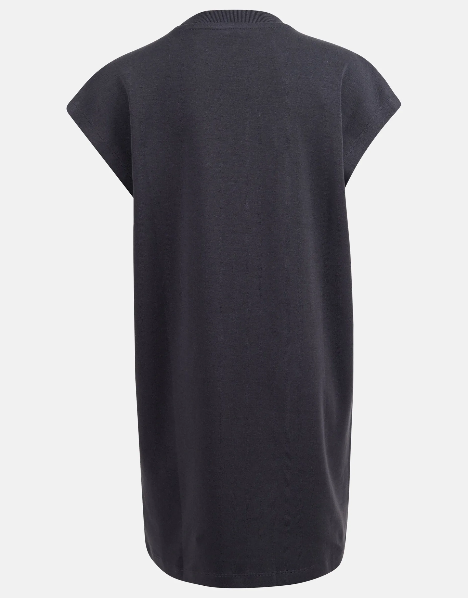 Artwork T-shirt Jurk Zwart