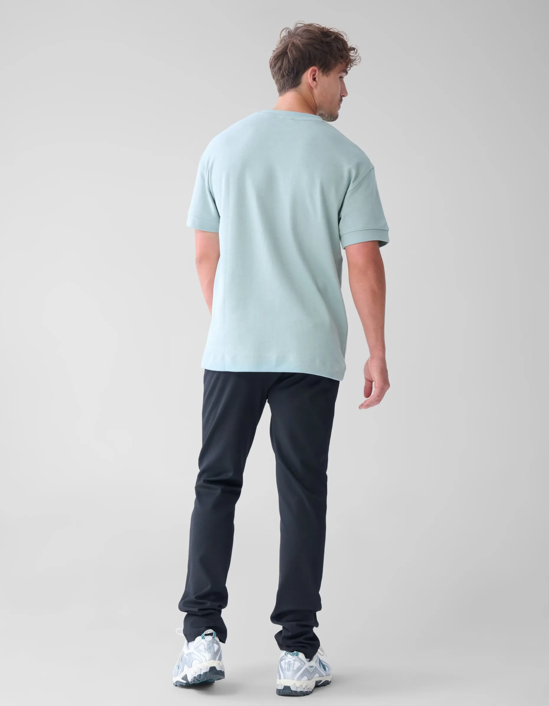 Artwork T-shirt Lichtblauw