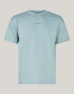 Artwork T-shirt Lichtblauw