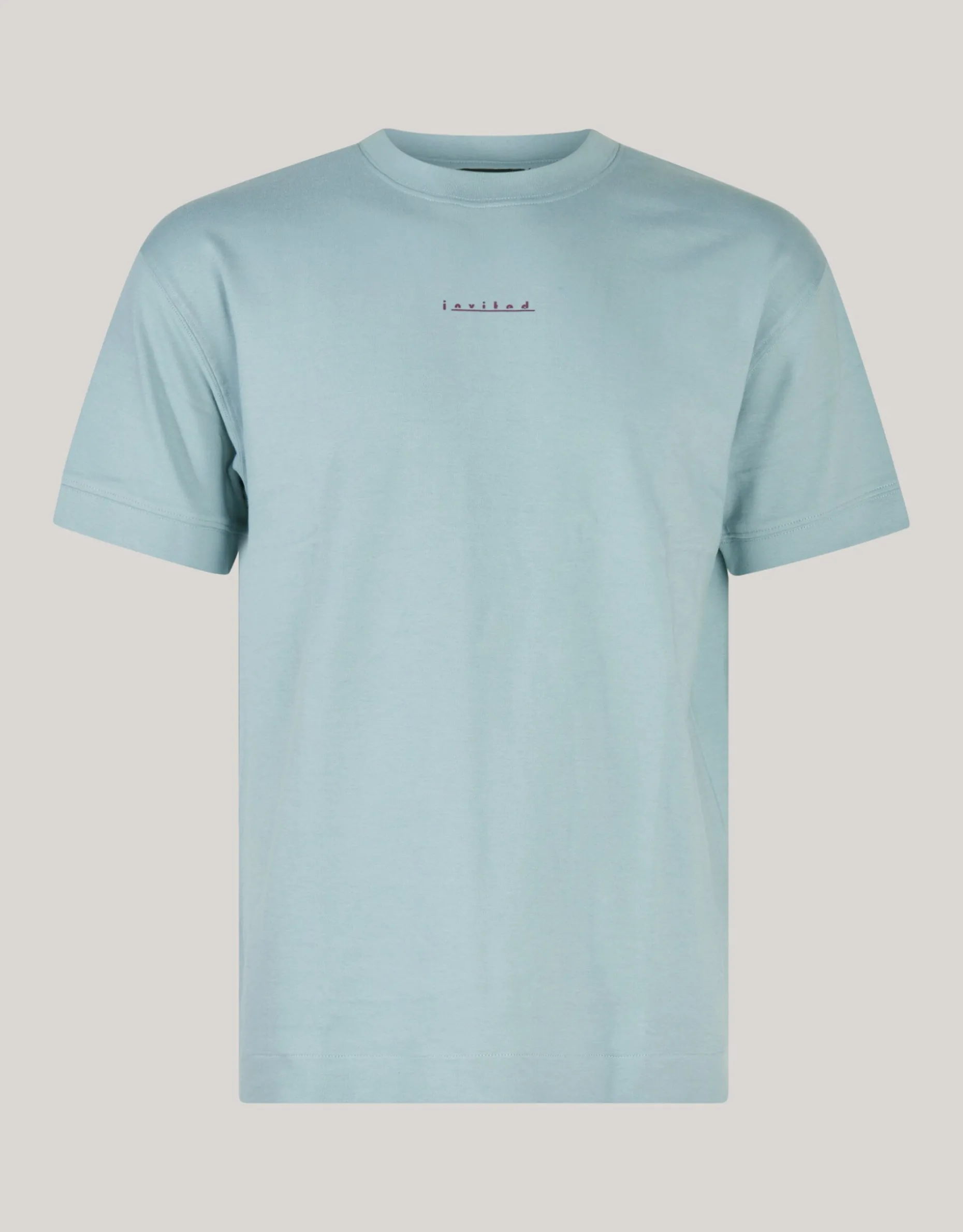 Artwork T-shirt Lichtblauw