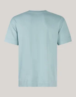 Artwork T-shirt Lichtblauw