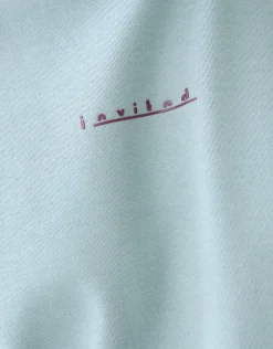 Artwork T-shirt Lichtblauw