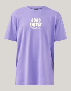 Artwork T-shirt Paars