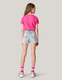 Artwork T-shirt Roze