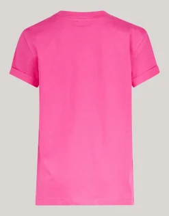 Artwork T-shirt Roze