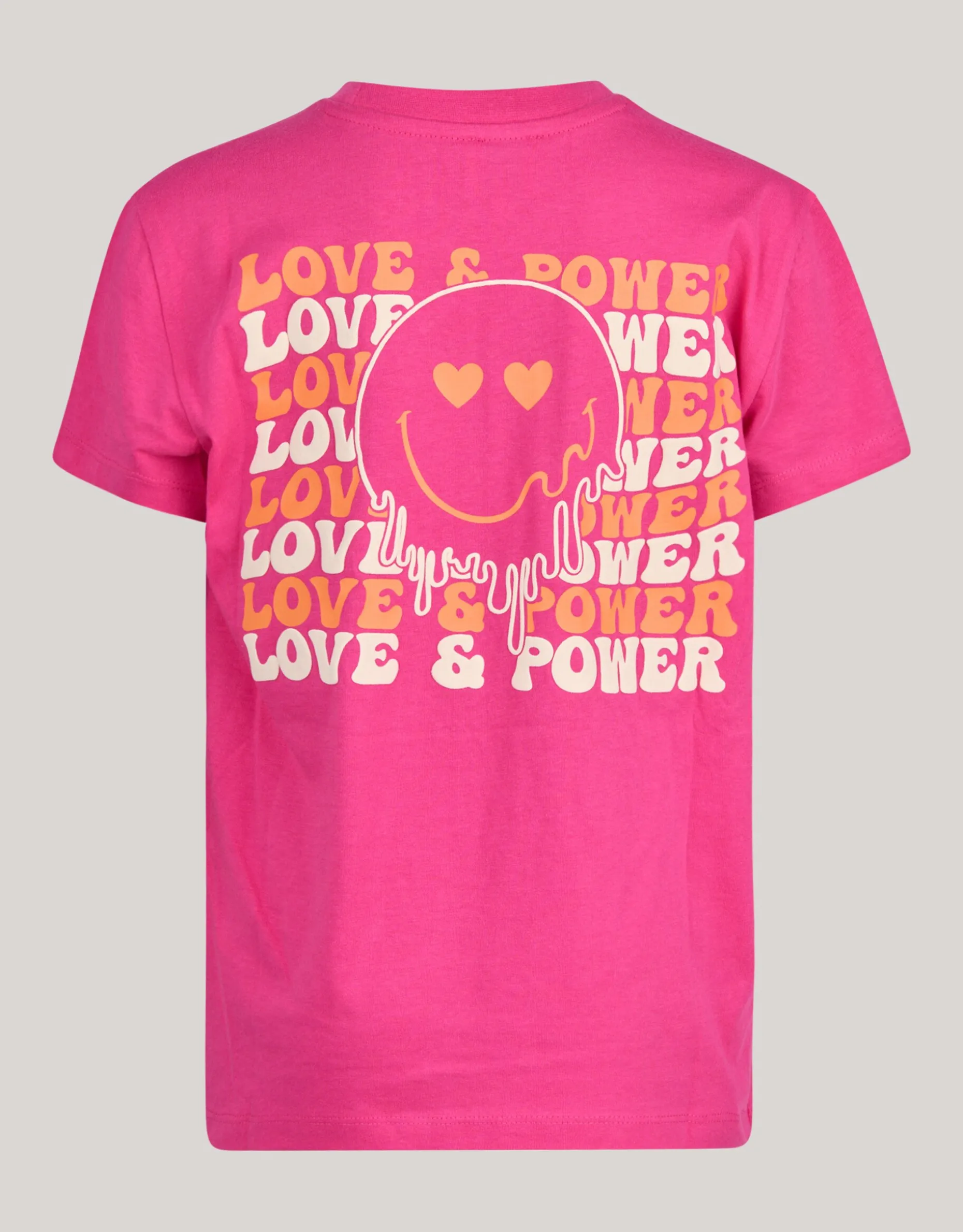 Artwork T-shirt Roze