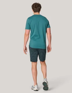 Artwork T-shirt Turquoise