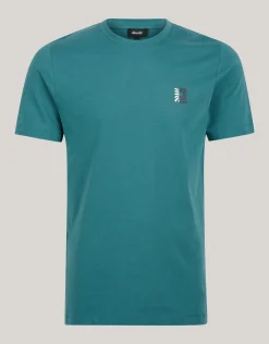 Artwork T-shirt Turquoise