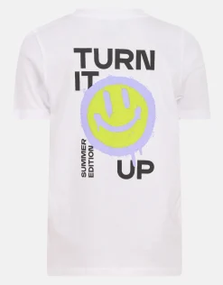 Artwork T-shirt Wit