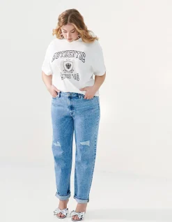 Artwork T-shirt Wit