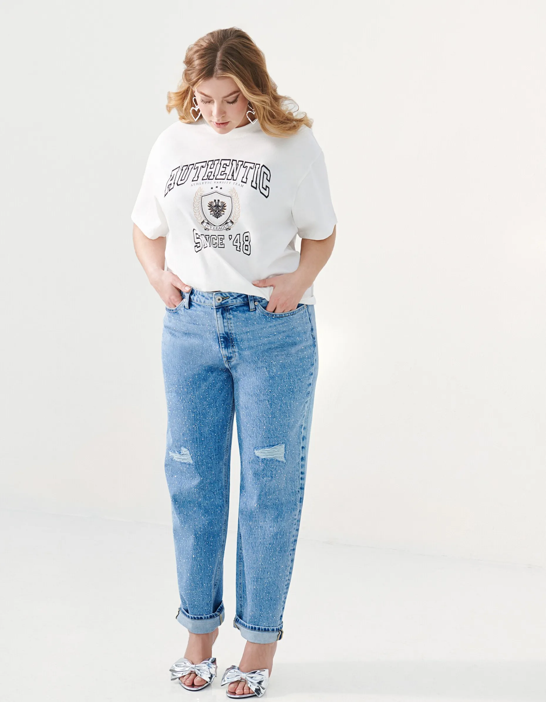 Artwork T-shirt Wit