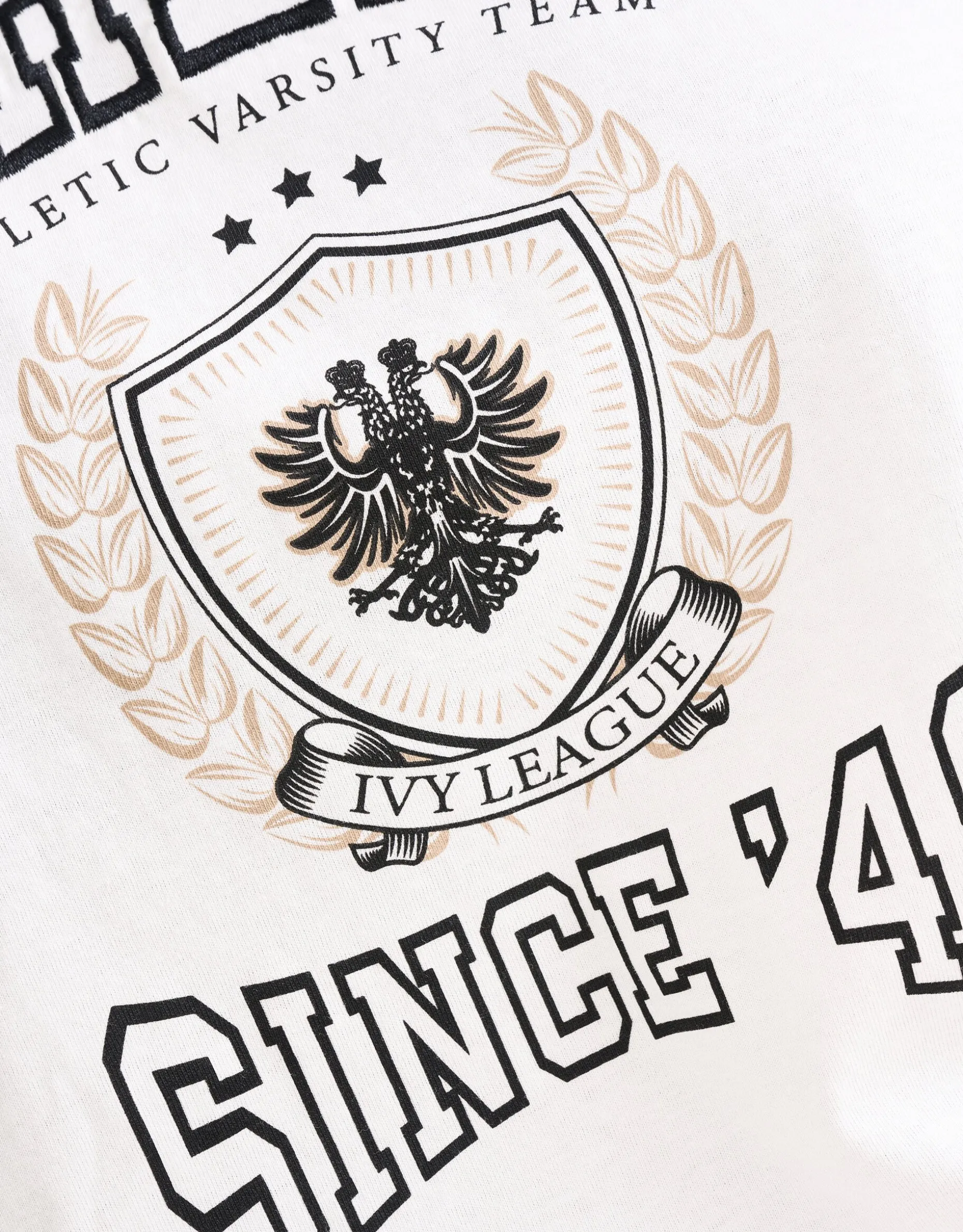 Artwork T-shirt Wit