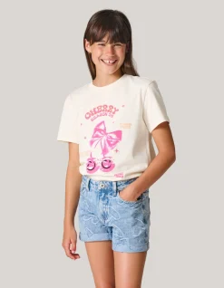 Artwork T-shirt Wit