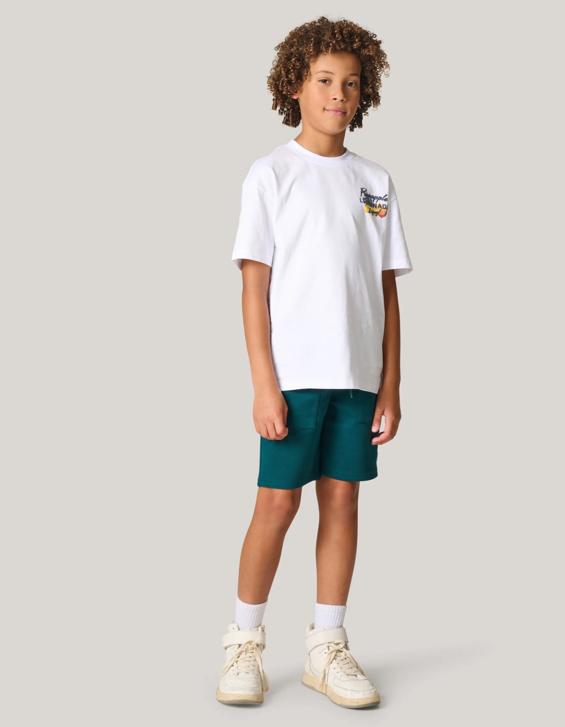 Artwork T-shirt Wit