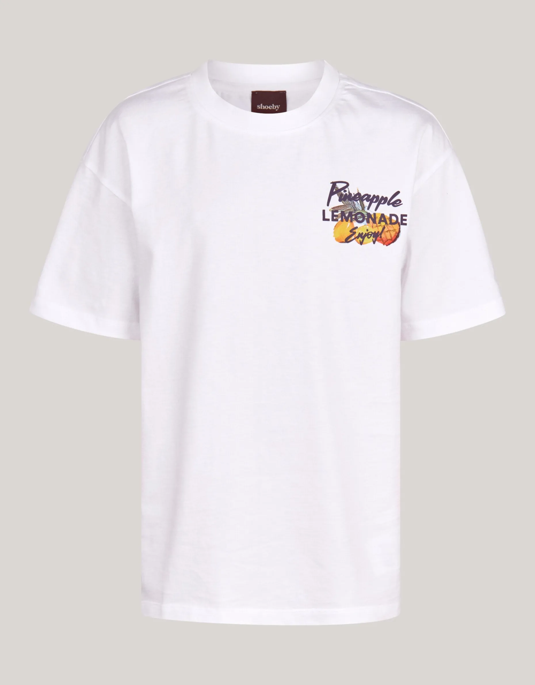 Artwork T-shirt Wit