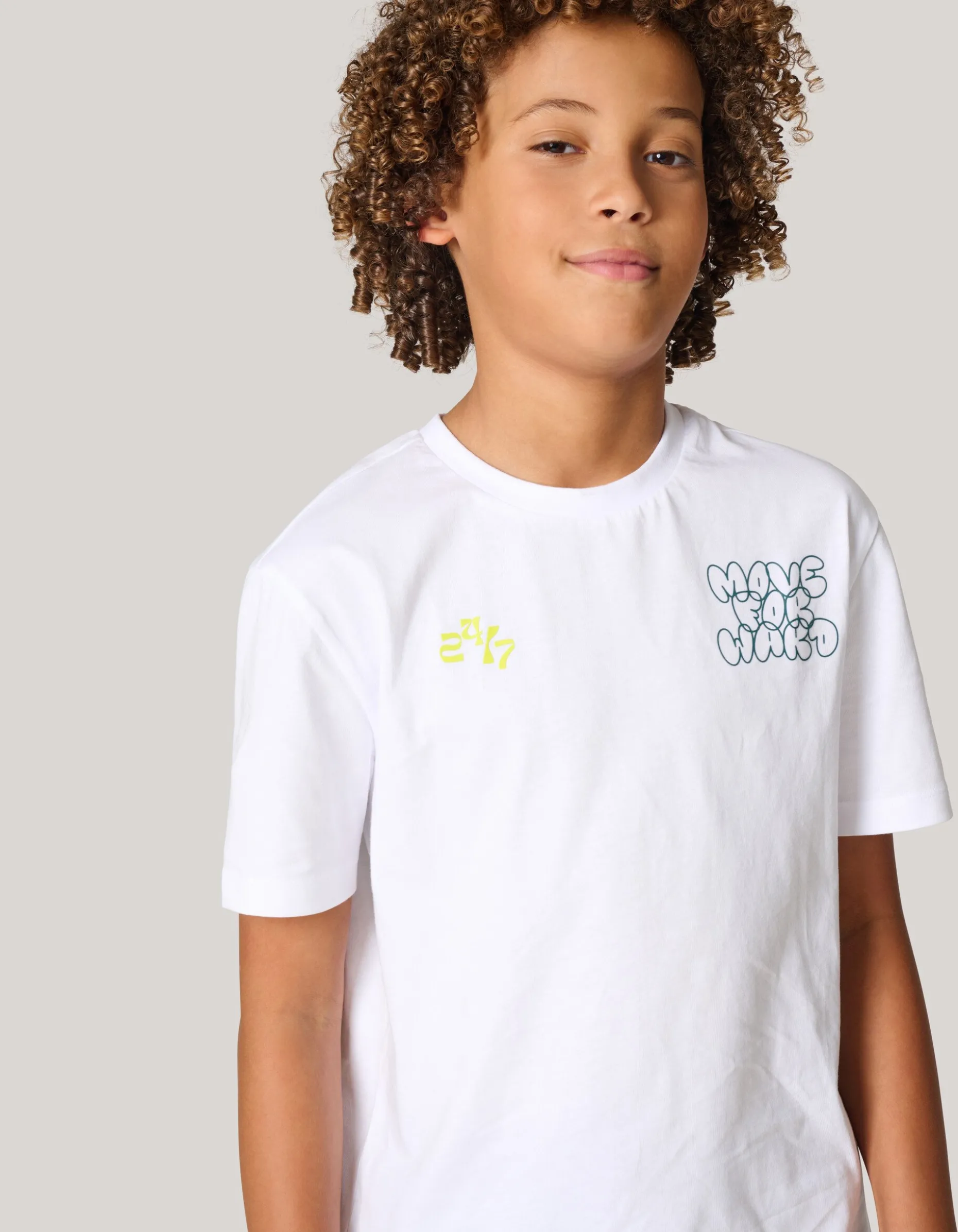 Artwork T-shirt Wit