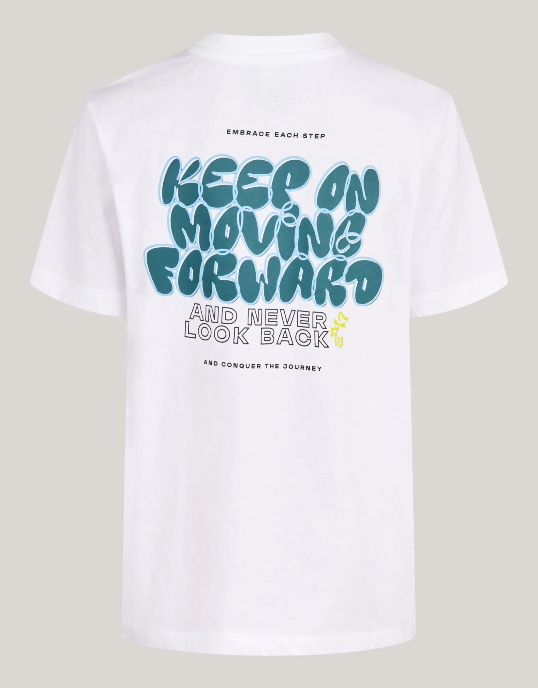 Artwork T-shirt Wit