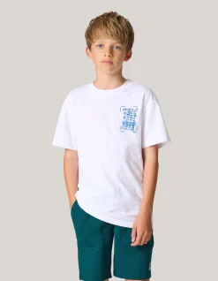 Artwork T-shirt Wit