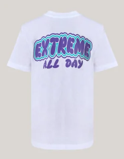 Artwork T-shirt Wit