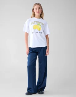 Artwork T-shirt Wit