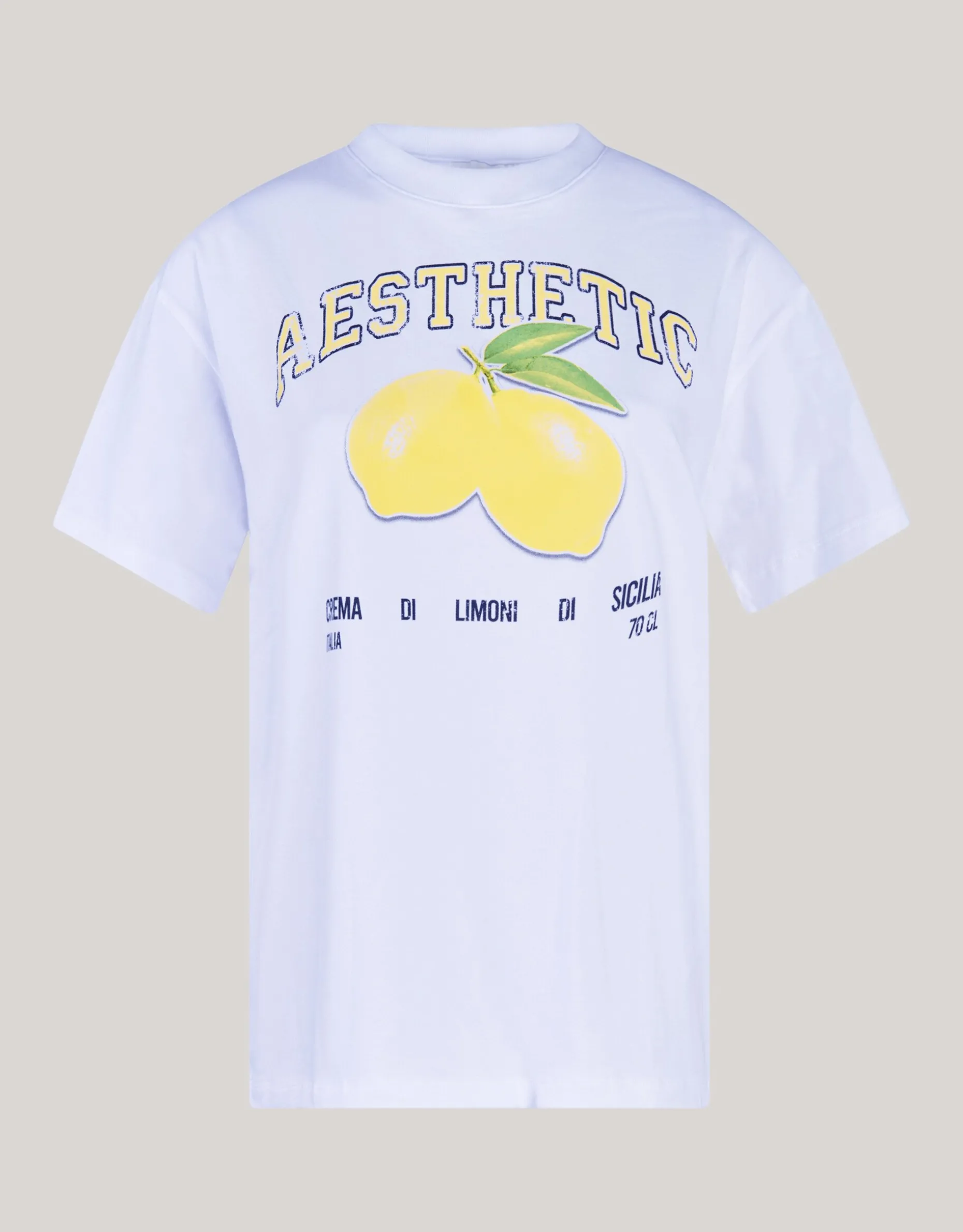 Artwork T-shirt Wit