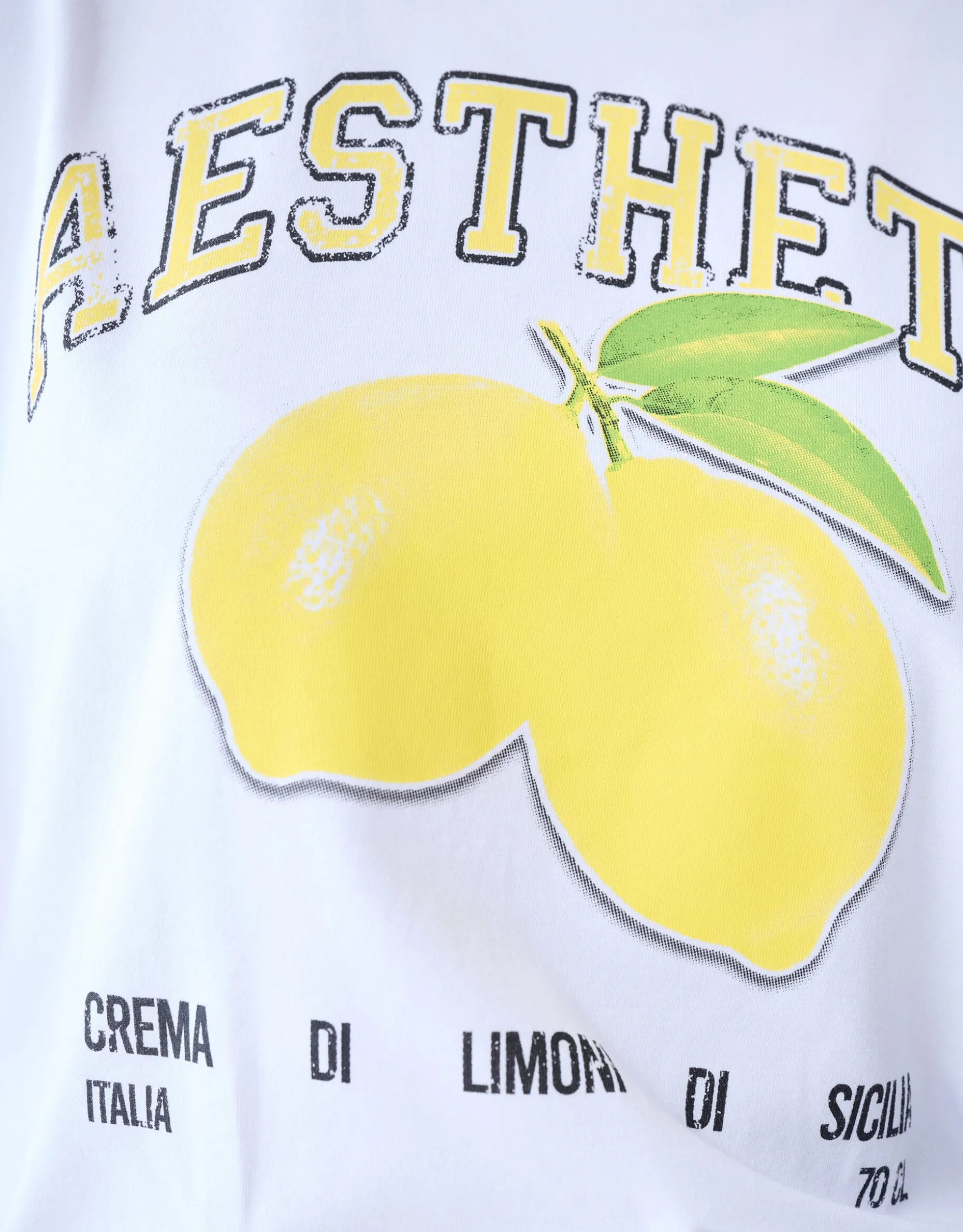 Artwork T-shirt Wit