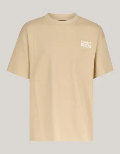 Artwork T-shirt Zand