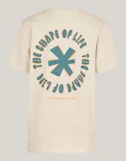 Artwork T-shirt Zand